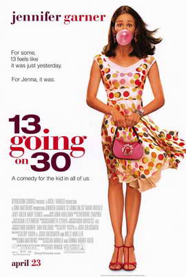 13 Going on 30 movies in USA