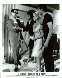 3 Nuts in Search of a Bolt - 8 x 10 B&W Photo #1