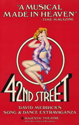 42nd Street (Broadway) - 11 x 17 Poster - Style A