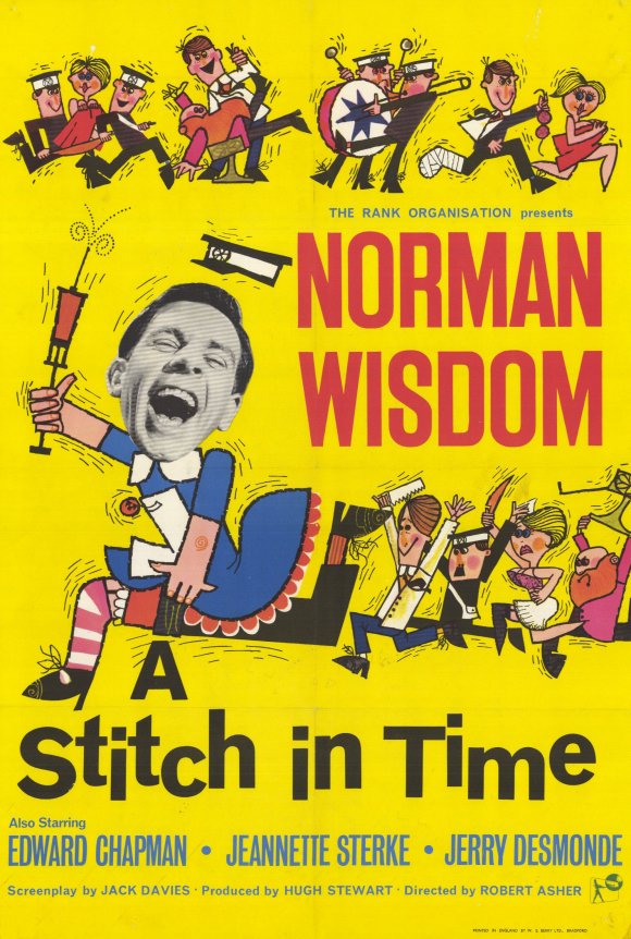 A Stitch in Time, 1963 Norman wisdom, Film posters