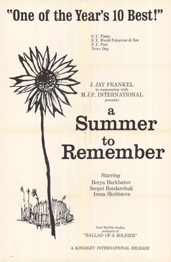 A Summer To Remember [1985 TV Movie]