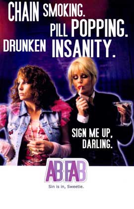 Absolutely Fabulous - 11 x 17 TV Poster - Style B