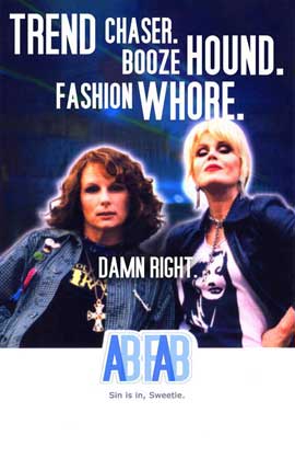 Absolutely Fabulous - 11 x 17 TV Poster - Style C
