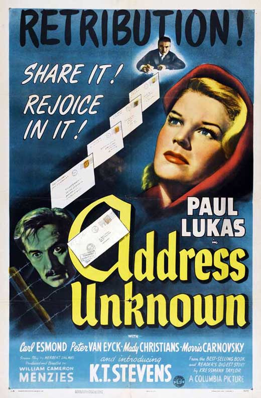 Address Unknown movie