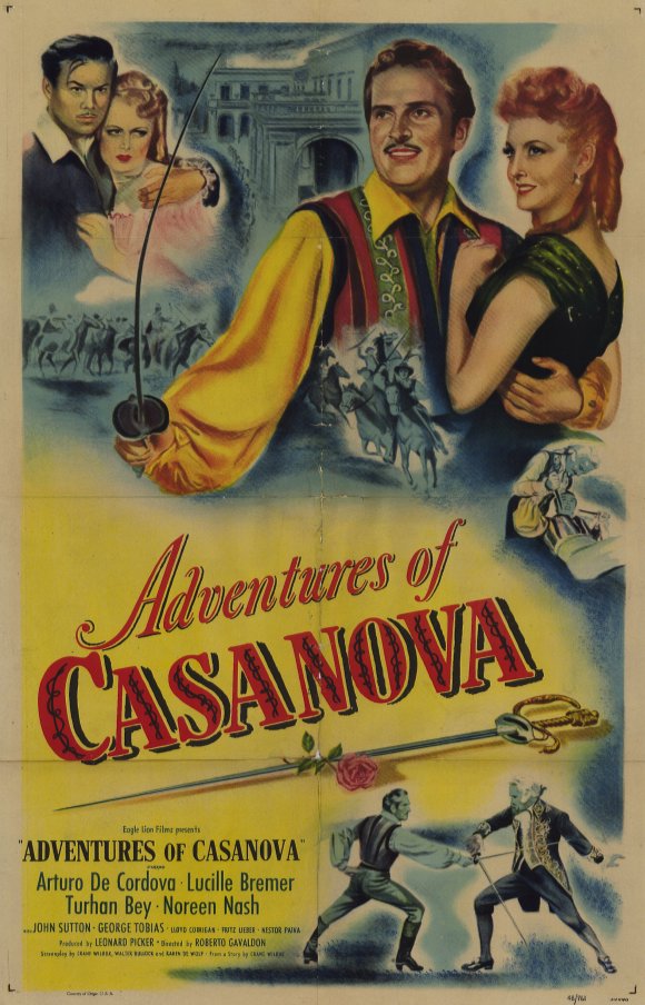 Adventures of Casanova movie