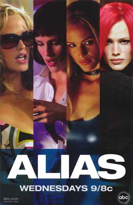 Alias (TV) - 11 x 17 TV Poster - Style E