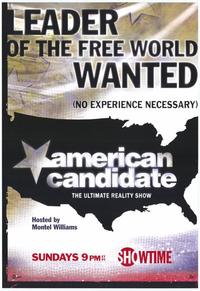 American Candidate - 27 x 40 TV Poster - Style A