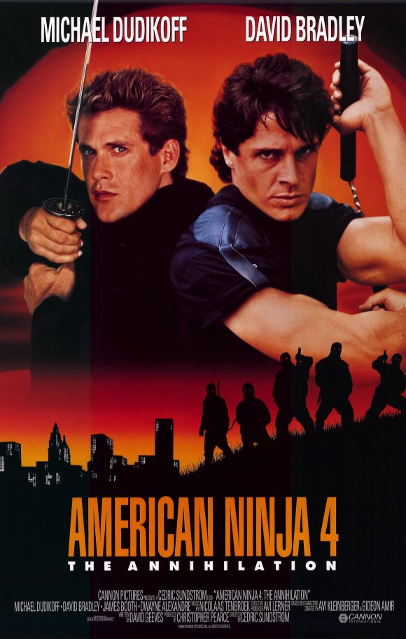 Image result for american ninja 4 poster