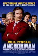 Anchorman: The Legend of Ron Burgundy - 27 x 40 Movie Poster