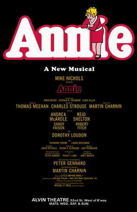 Annie (Broadway) - 11 x 17 Poster - Style A