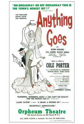 Anything Goes (Broadway) - 11 x 17 Poster - Style A