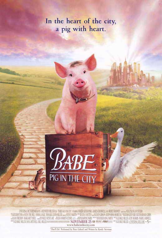 babe pig. Babe: Pig in the City - 11 x