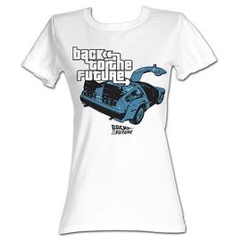 Back to the Future - GTA Parody White T-Shirt