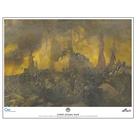 Battlestar Galactica - First Cylon War Lithograph