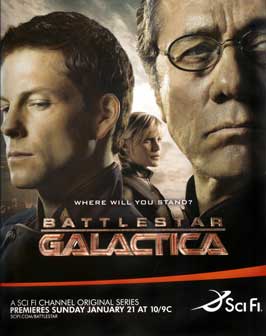 Battlestar Galactica - 27 x 40 TV Poster - Style S