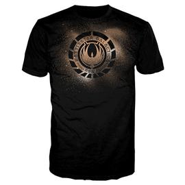 Battlestar Galactica - Phoenix Crest Black T-Shirt