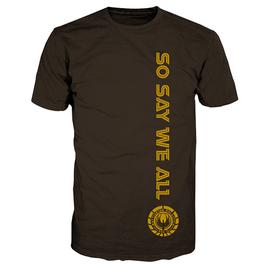 Battlestar Galactica - So Say We All Brown T-Shirt