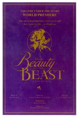 Beauty and The Beast (Broadway) - 11 x 17 Poster - Style B