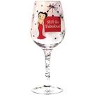 Betty Boop - Still So Fabulous Wine Glass