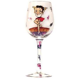 Betty Boop - Grape Stomper Wine Glass