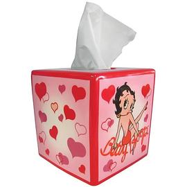 Betty Boop - Hearts Tissue Box Cover