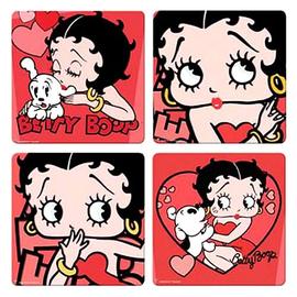 Betty Boop - Coaster 4-Pack