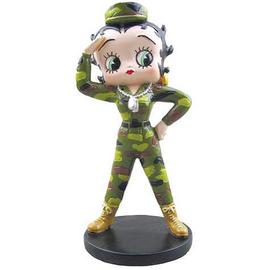 Betty Boop - Army Betty Mini Statue