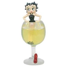 Betty Boop - in Wine Glass Mini Statue