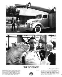 Big Top Pee-wee - 8 x 10 B&W Photo #5