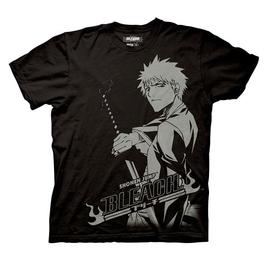 Bleach (TV) - Ichigo Stare Black T-Shirt