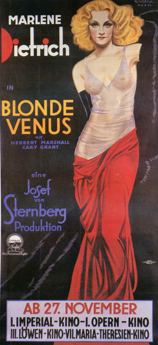Blonde Venus Movie Posters From Movie Poster Shop