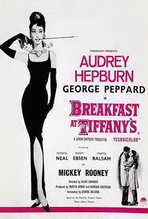Breakfast at Tiffany's - 27 x 40 Movie Poster