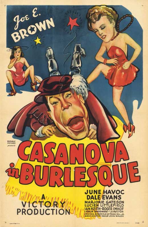 Casanova in Burlesque movie