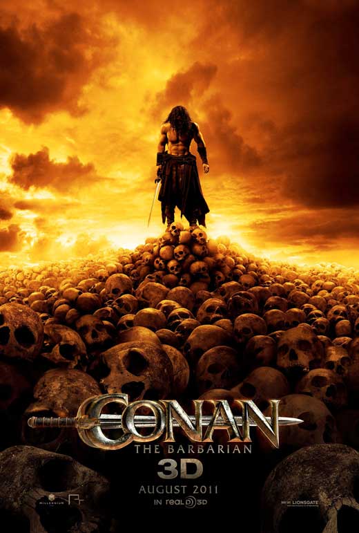 conan the barbarian 2011 movie poster. Conan the Barbarian. (2011)