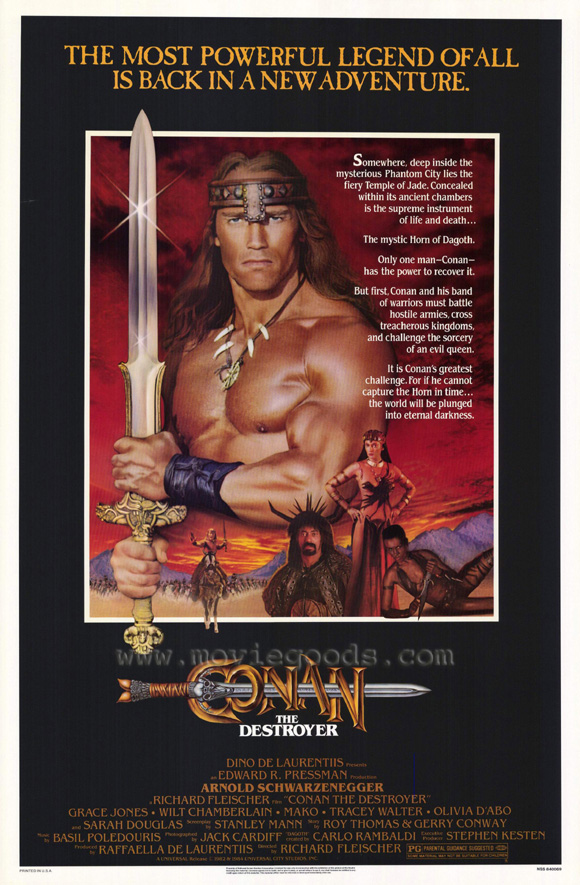 arnold schwarzenegger conan the destroyer. Find conan wallpaperi would