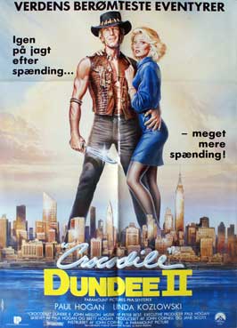 Crocodile Dundee II movies in Hungary