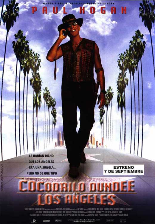 Crocodile Dundee in Los Angeles Movie Posters From Movie Poster Shop