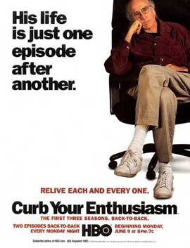 Curb Your Enthusiasm - 11 x 17 TV Poster - Style F