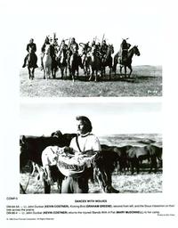 Dances with Wolves - 8 x 10 B&W Photo #7