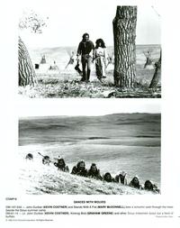 Dances with Wolves - 8 x 10 B&W Photo #12