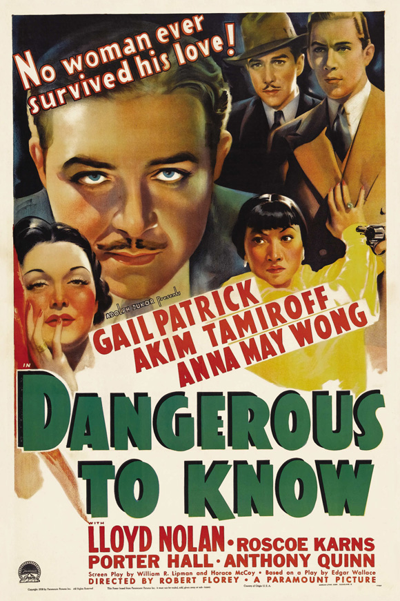 Dangerous to Know movie