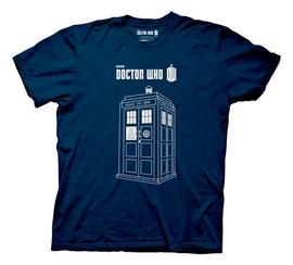 Doctor Who - Linear TARDIS T-Shirt