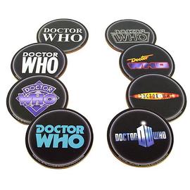 Doctor Who - Logo Coasters Set of 8