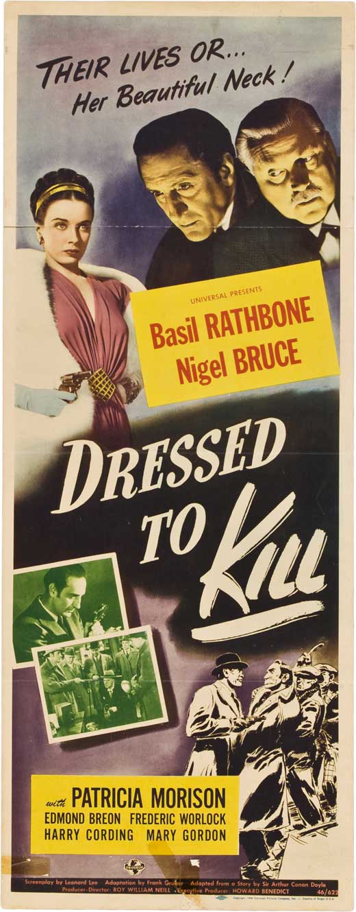 Dressed to kill movie poster