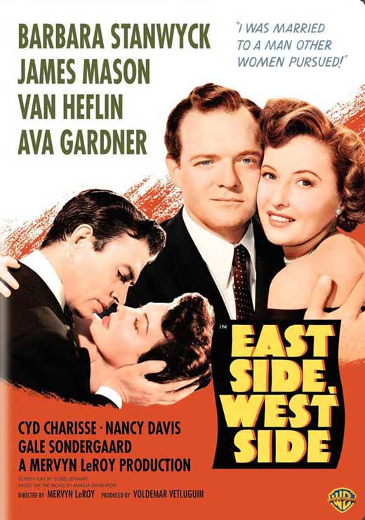 Image result for EAST SIDE WEST SIDE 1949 movie