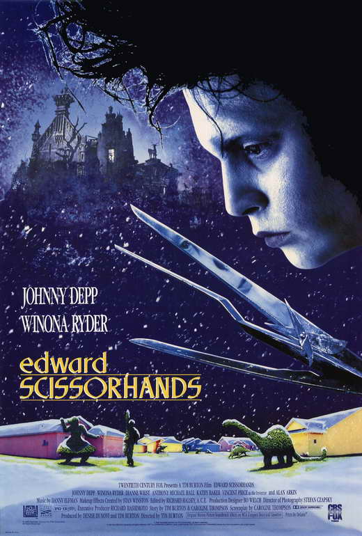 The Ridge Reviews Oeuvre Tim Burton Edward Scissorhands