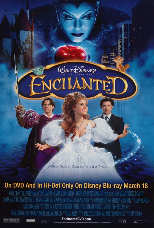 enchanted movie poster. 11 x 17 Movie Poster - Style D