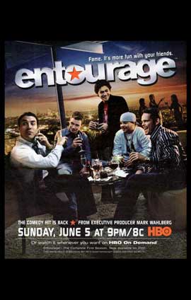 Entourage - 11 x 17 TV Poster - Style A