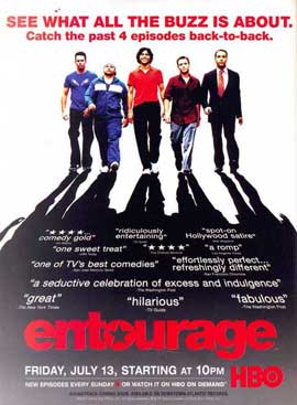 Entourage - 27 x 40 TV Poster - Style M