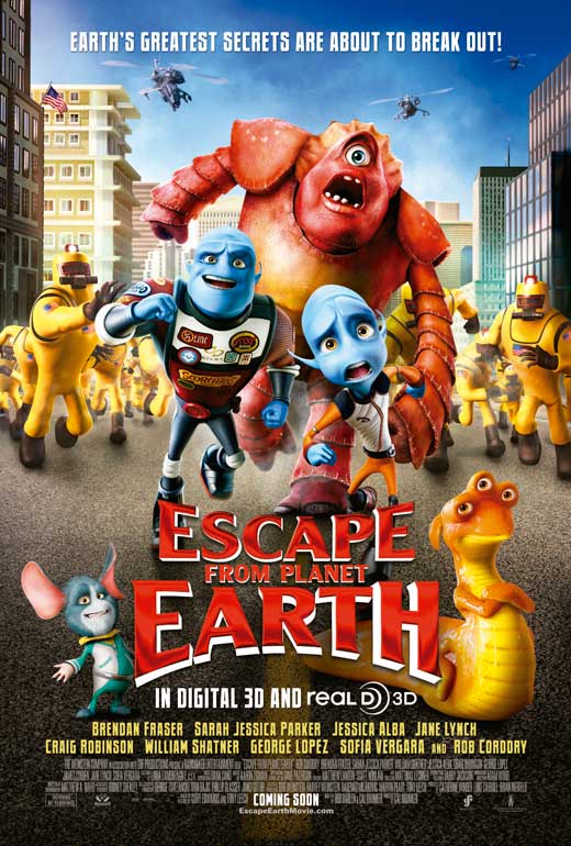 Escape From Planet Earth Movie 2013